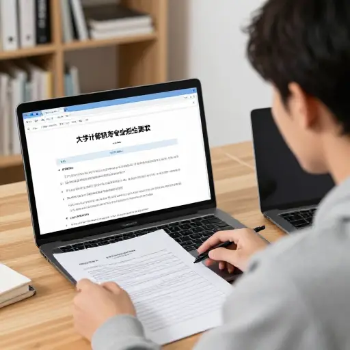 我将很快攻读计算领域的学位课程，并且我希望先获得所需的入学资格。