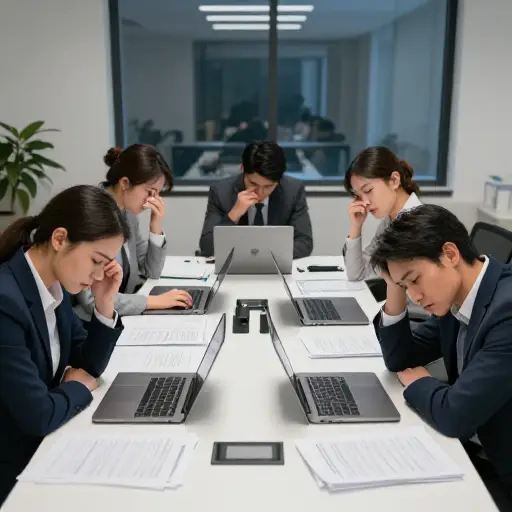 这个紧迫的项目截止日期开始让整个团队疲惫不堪。