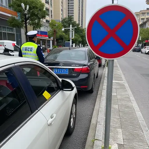 违章停车可能会导致违停罚单。
