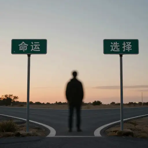 许多人认为是命运，而非选择，主宰着我们的人生道路。
