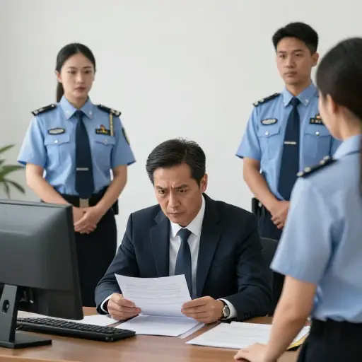 他因可疑的商业行为正在接受调查。