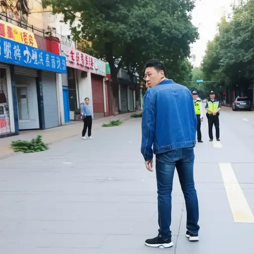 他的可疑行为足以引起警方的注意。