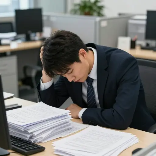 许多办公室工作涉及大量不必要的文书工作。
