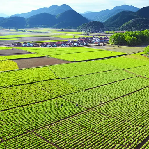 该地区大部分收入依赖于农业。
