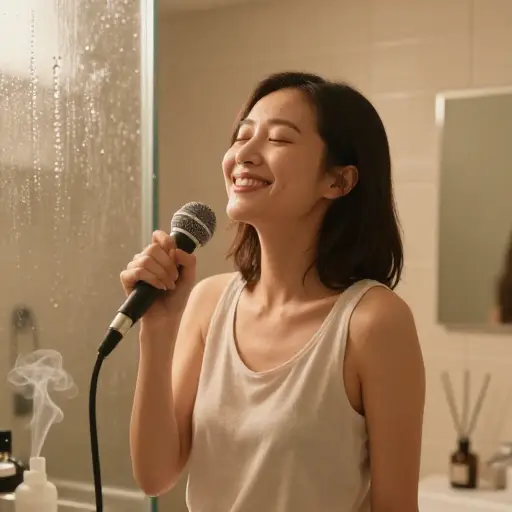 我喜欢唱歌。