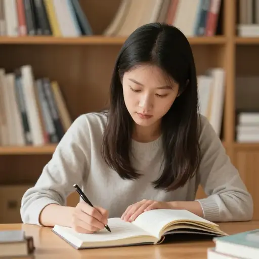她最近一直在学习法语。