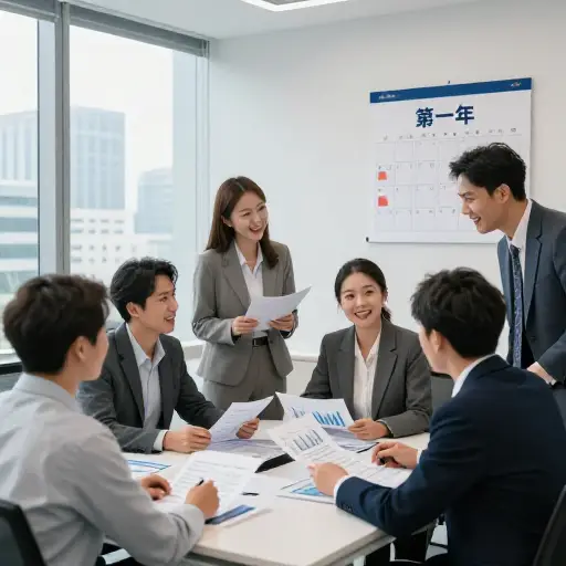 他们的新业务在第一年取得了比较成功的成绩。