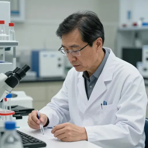 他是一位非常杰出的科学家。