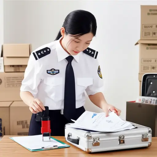 海关正在为这批货物办理正式清关手续。