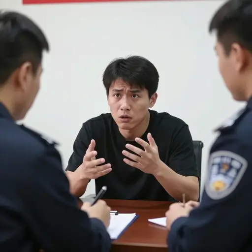 嫌疑人的说法旨在迷惑警方。