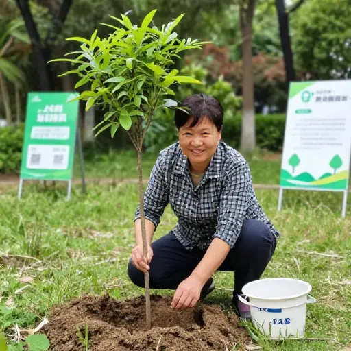 她从职业生涯中退休，全身心投入到环保事业中。