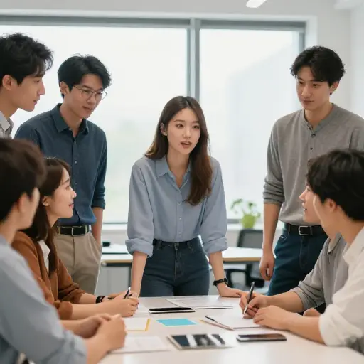 我们团队的口号是“要富有创造力”。