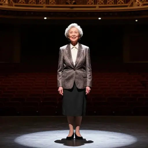 她是最后一批真正伟大的演艺人士之一。