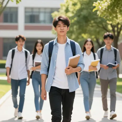 在学业追求上，甚至在观点和愿望上，我总是比同学和同龄人领先几步。