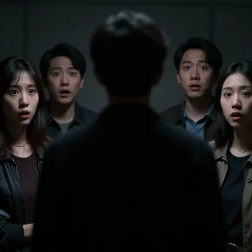 突然一个人影出现在我们面前。