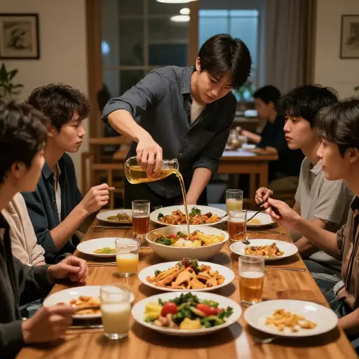 有人故意在聚会的食物里下毒。