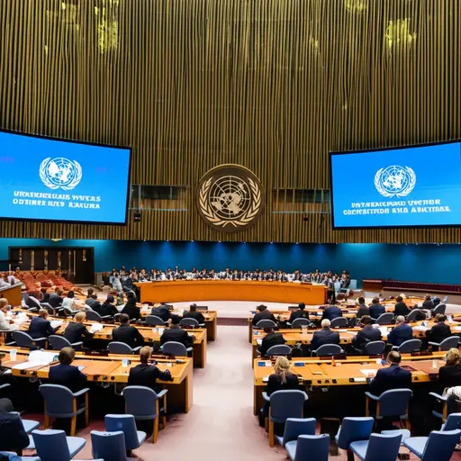 联合国正在努力解决这场地区冲突危机。