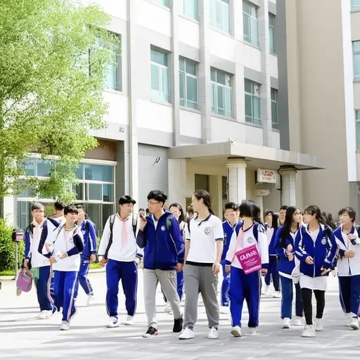 学校要求学生遵守着装规范。