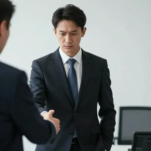 为了拯救公司，首席执行官不得不放下自尊，向他的竞争对手申请贷款。