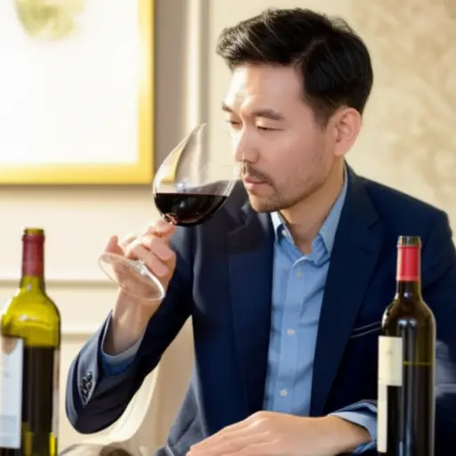 他对不同葡萄酒的细微差别有敏锐的辨别力。