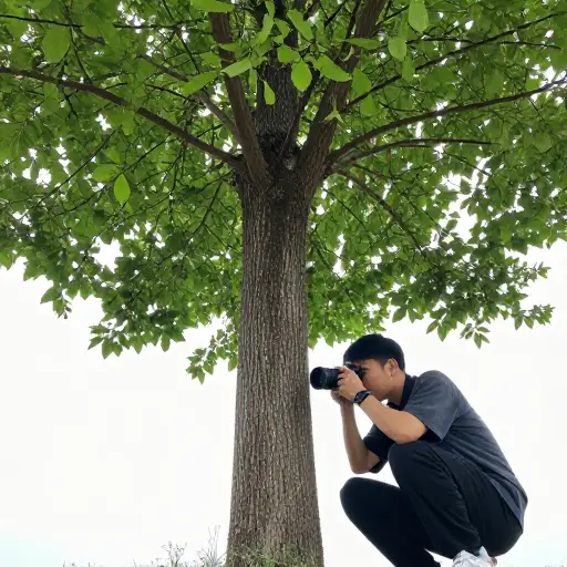 试着换个角度拍这张照片。