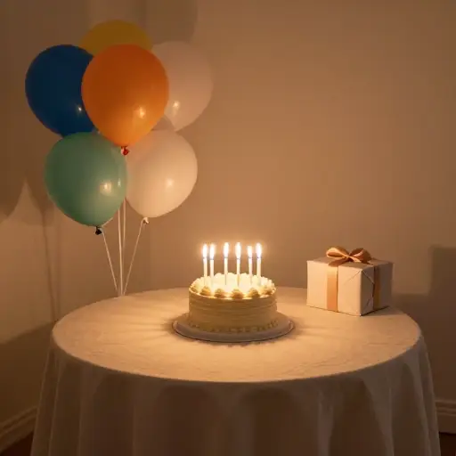生日快乐！祝你今天过得开心。