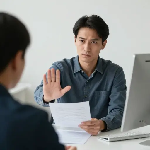 他出于原则拒绝签署这份文件。