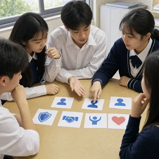 学生应先补充更多美德，再讨论社会最需要哪些美德。