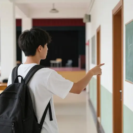 他想邀请老师来听学校音乐会。