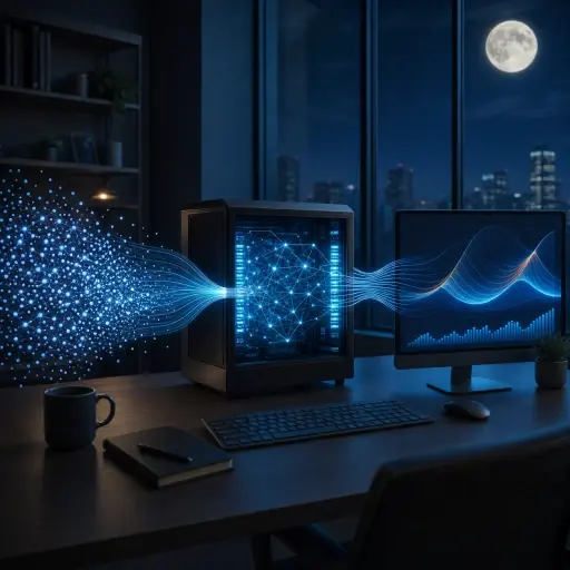 这些数据由计算机算法连夜处理完成。