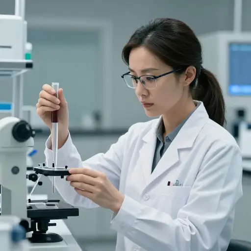 在新电影中，她扮演了一位科学家的角色。