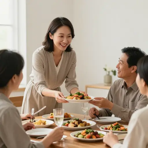 良好的礼貌会让客人感到自在。
