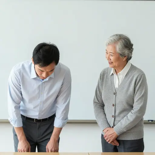 他向他的前任老师致敬。