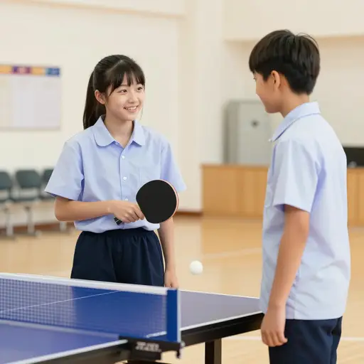 你有乒乓球拍吗？
