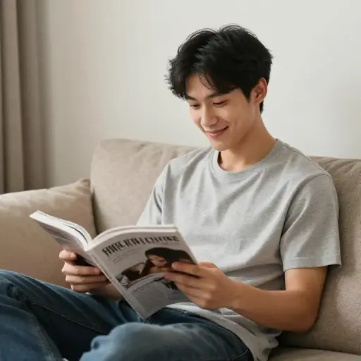 我喜欢这本杂志随意的语调；感觉就像朋友在对你说话。