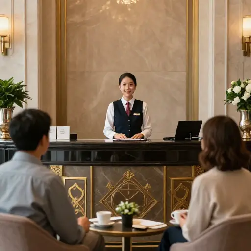 这家酒店因其卓越的客户服务而保持着稳固的声誉。