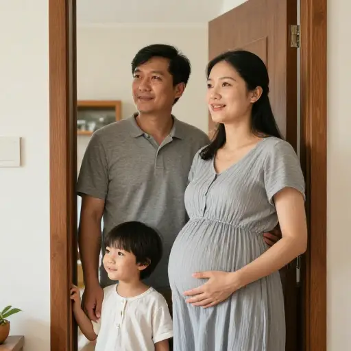 我们第二个孩子随时都会出生。