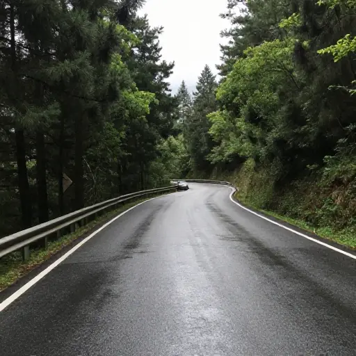 在这条路上发生事故只是时间问题。