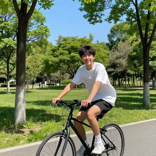 他十六岁，无忧无虑。