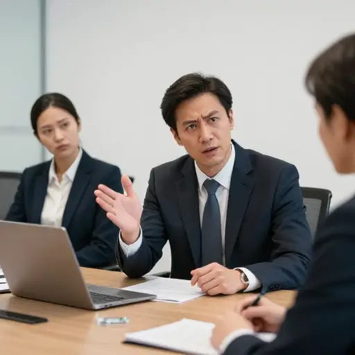 在会议上不断打断别人是一种不尊重的表现。