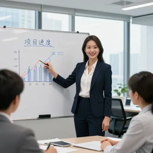 你可以相信她的话，项目会按时完成的。