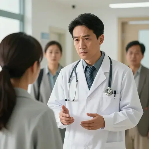 医生解释说这次手术事关生死。