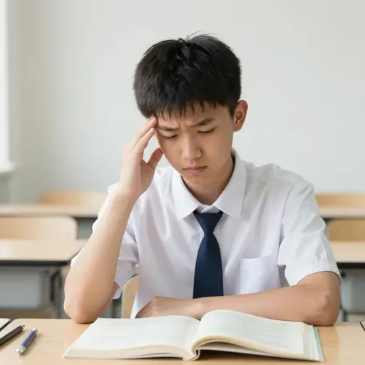 我头疼。