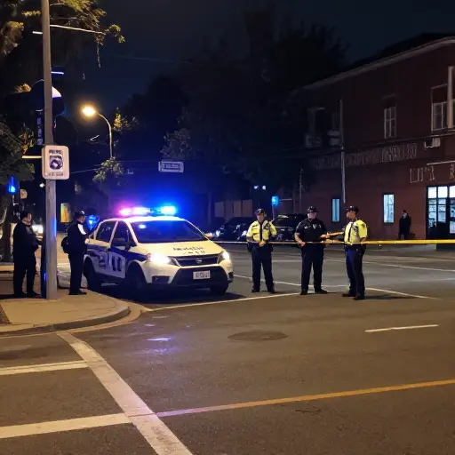 警方正在调查昨晚发生的一起严重事件。