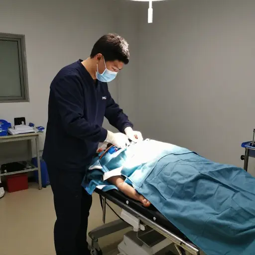 没有行医执照就进行手术是不具备资质的人的行为。