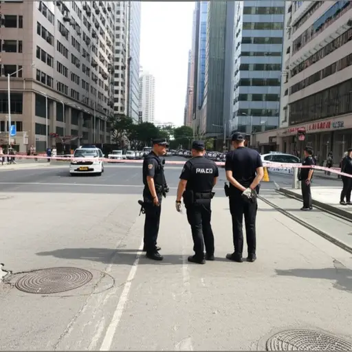 警方正在追捕那些在市中心放置爆炸物的炸弹袭击者。