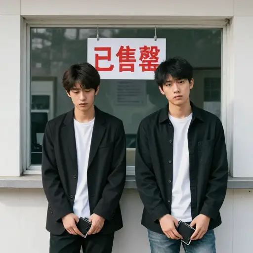 很遗憾，我们没买到演唱会的票。