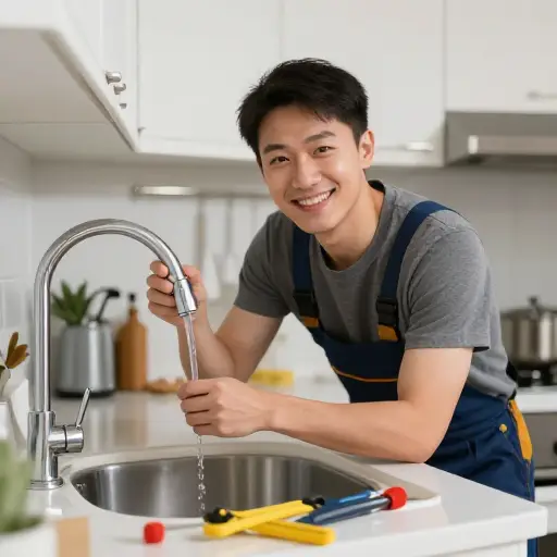 对于水管工来说，修好这个漏水的水龙头应该不费吹灰之力。