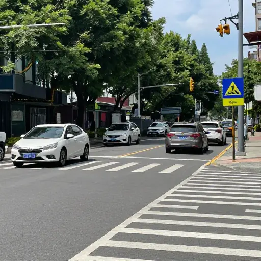 在这个路口你必须让行。