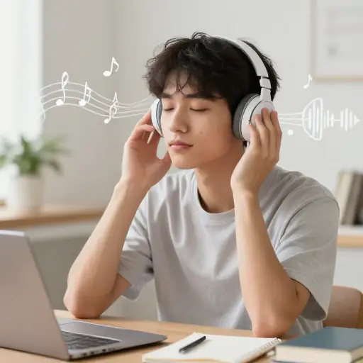 他更喜欢听觉学习方式，因为他的听觉记忆很强。